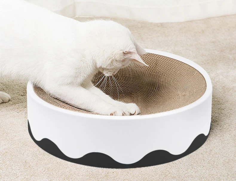Corrugated Paper Cat Scratcher Bed Cat Scratchers For Indoor Cats To