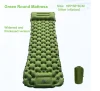 Colchón inflable verde - versión ensanchada y engrosada.