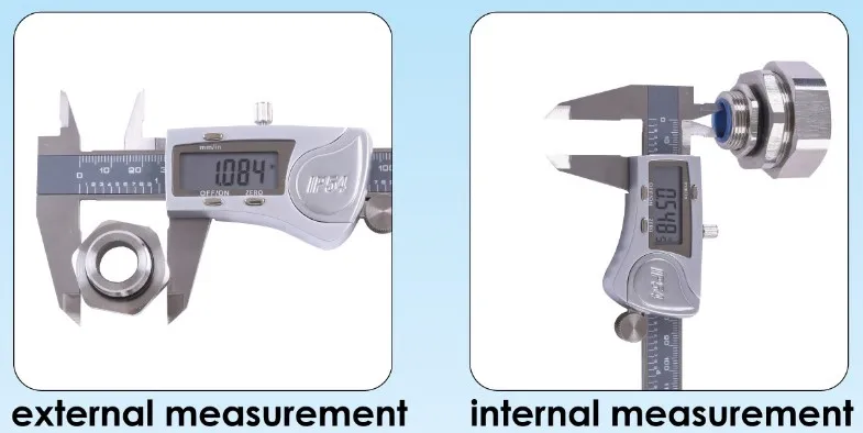 Цифровой прецизионных инструментов, Верньер, микрометр нож из нержавеющей стали с преобразование мм/дюйм, устойчивость к брызгам