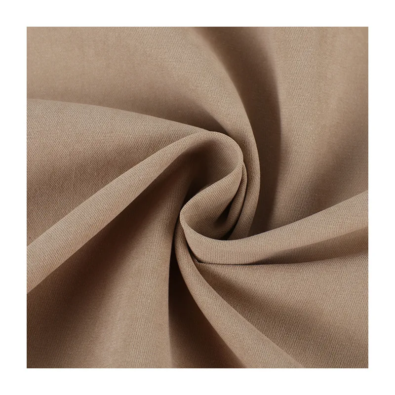 malambot at makapal 100% polyester twill Peach skin velvet fabric cotton jacket fabric polyester polyester peach fabric