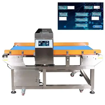 Online Conveyor Belt Metal Detector For Food Processing Industry Metal Detector Price