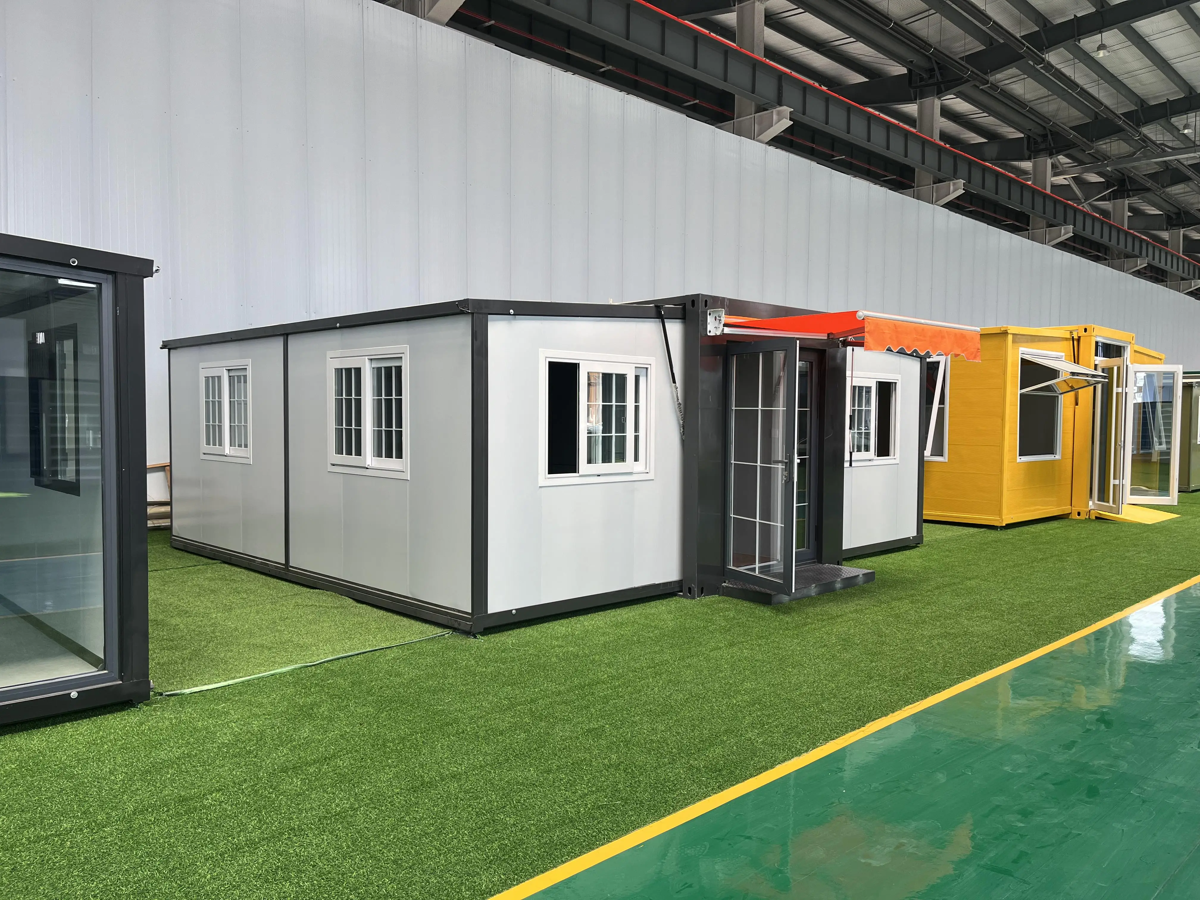 For CGCH Easy to Install 20ft Expandable Container House Sandwich Panel Sunrooms Solar Prefab Modular Mobile Home Office Use