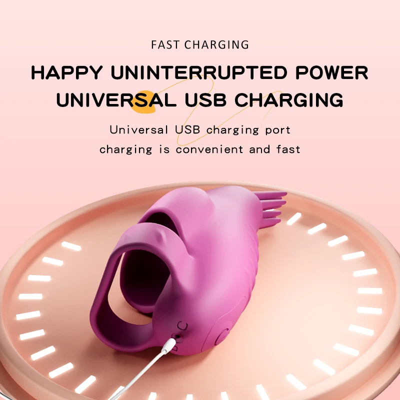 Stimolatore multifrequenza per capezzoli e clitoride femminile, massaggiatore, giocattoli sessuali per donne, coppie, potente vibratore da dito per donne_voghion.com