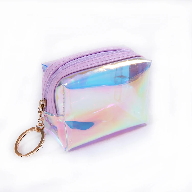 Buy Wholesale China Transparent Clear Holographic Makeup Bag