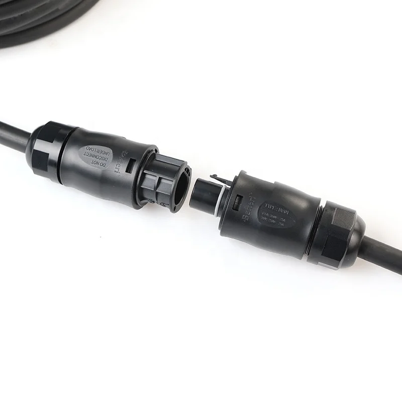 T U V Сертификация IP68 Водонепроницаемый 3G1.5 3M BC01 Женский кабель для открытого конца удлинитель резиновый кабель шнур питания