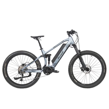 high quality full suspension mid drive e bike mountain electric bike bicycle with Bafang middle motor