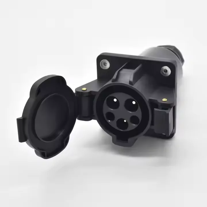 New 16A 1Phase Electric Vehicle Charging Connector Type1 SAE J1772 EVSE EV Charging Inlet Socket Terminal Connector for EV