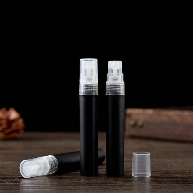 matte black mini 8ml 10ml PP plastic pen shape travel atomizer perfume fine mist  sprayer
