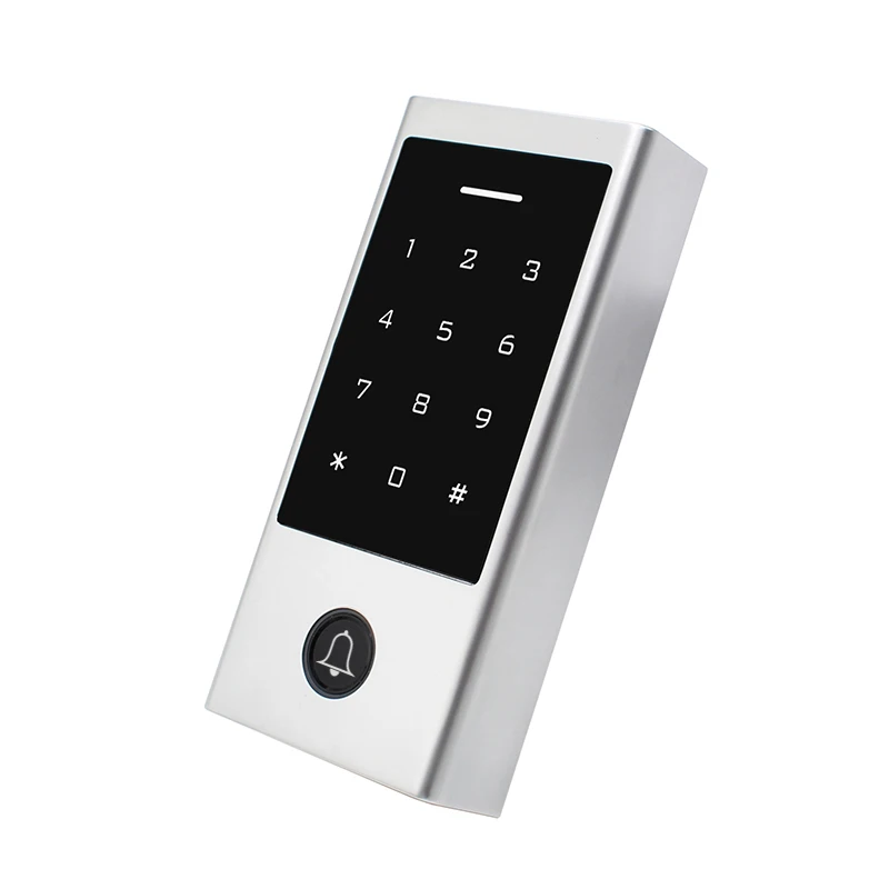 TTLock Mobile APP Metal Touch Panel Access Control Compatible With Mifare Cards Compatible