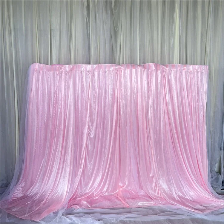 Tenda A Frange Azzurra Per Feste - 2 Pezzi 1x3m Con Brillantini, Decorazione Per Compleanni E Eventi