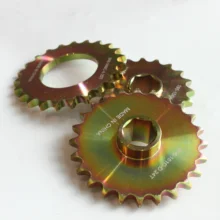 Color Galvanized Chain Sprocket Lowest Price OEM Chain Sprocket Custom Roller Chain Sprocket for Hot Sale