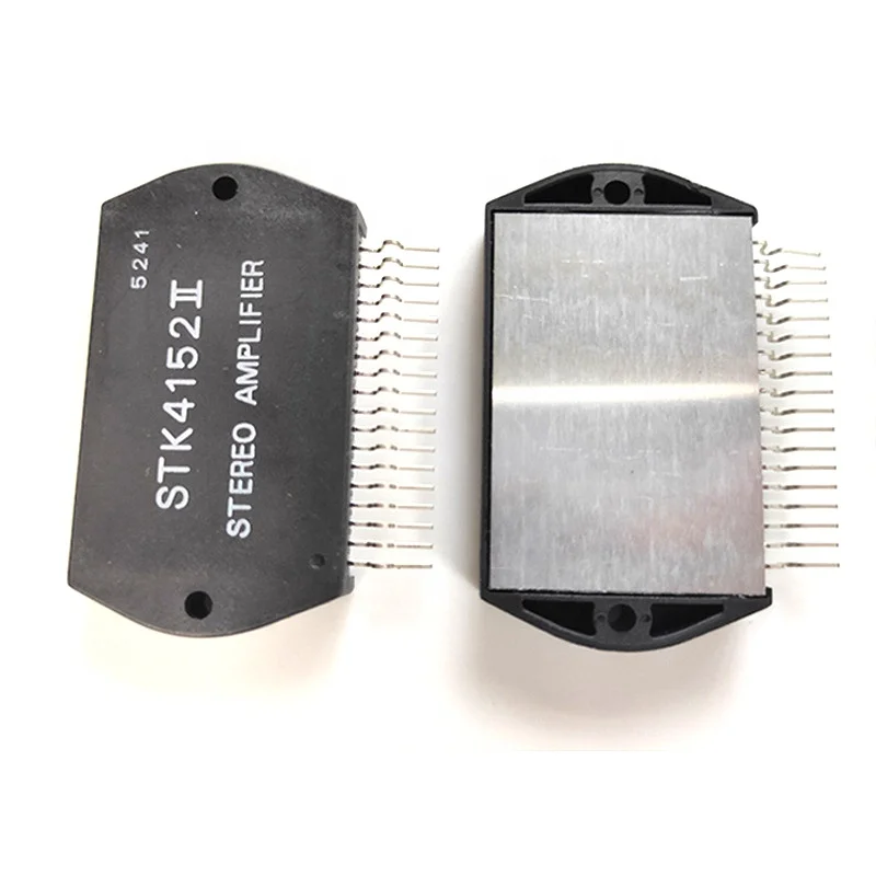 Hybrid-IC STK4152II Stereo Leistungsverstärker – 2x30W, Gehäuse 64x35mm, Für Audioanlagen