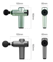 2020 Новый терапевтический массажный пистолет для всего тела, расслабляющий глубокий тканевый Вибрационный массажер для расслабления мышц, беспроводной массажер