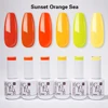 Sunset Orange Sea