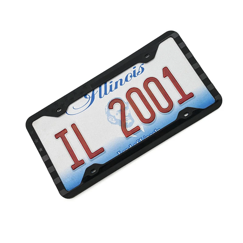 US Size Silicone License Plate Frame 12 Inches * 6 Inches Normal License Plate Frame