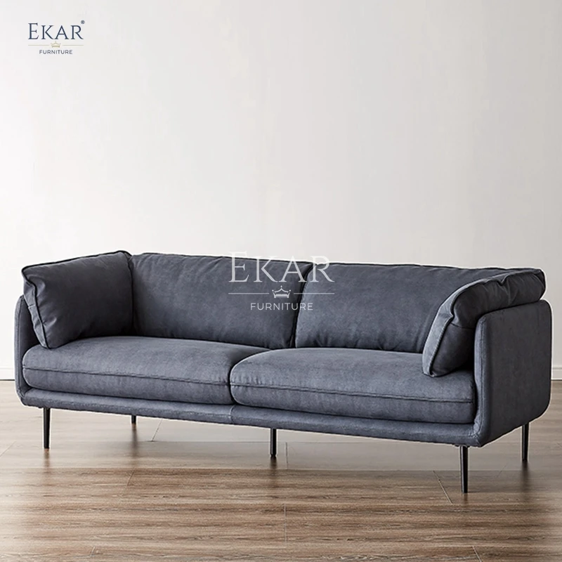 product new design ekar high density foam and oiled leather sofa-64