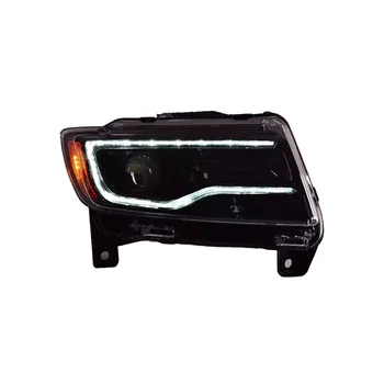 Car Lights for Jeep Compass LED Headlight 2011-2013 Grand Cherokee Head Lamp Drl Projector Lens Automotive Accessories