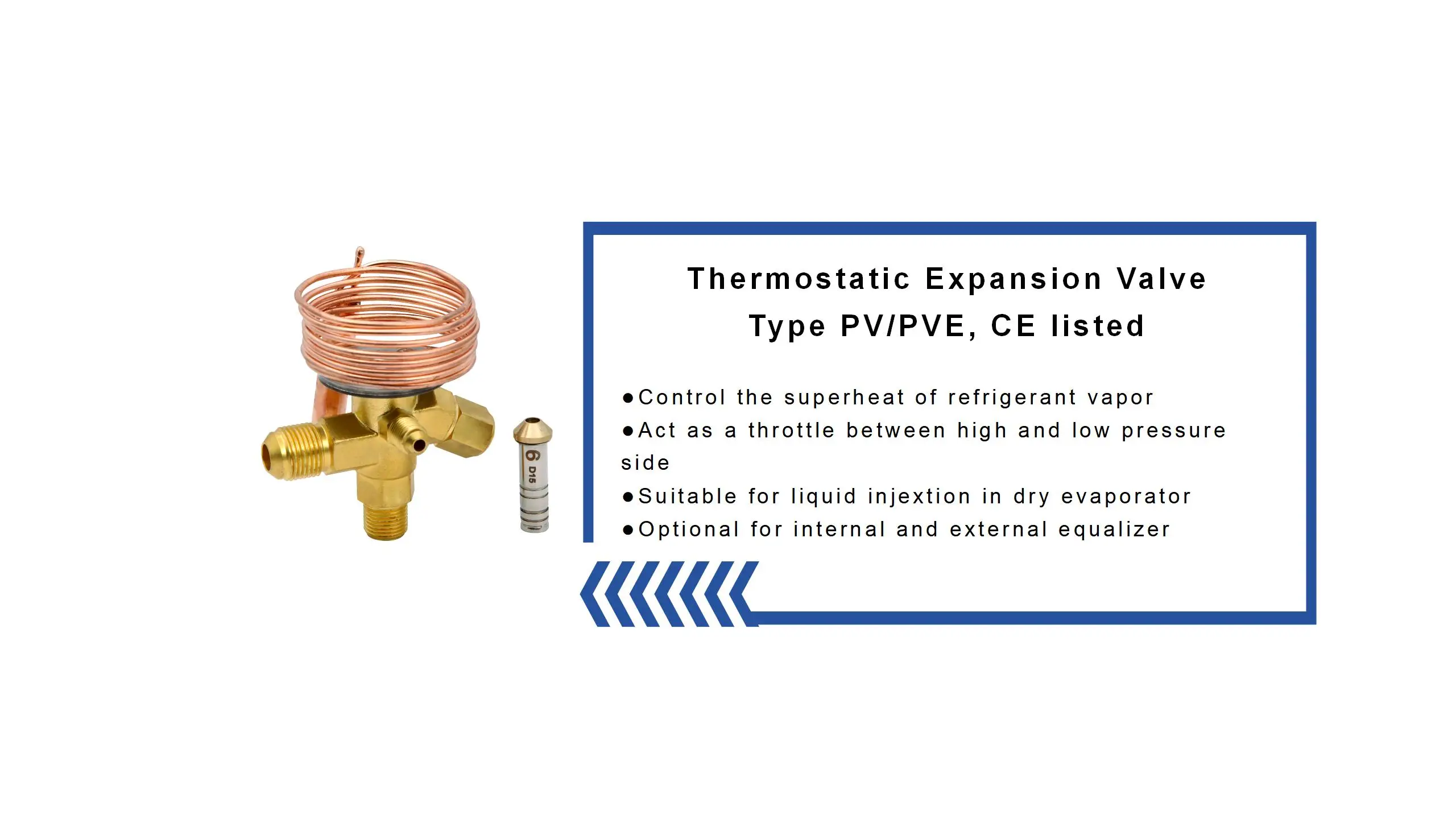Hvac System Thermal Expansion Valve For Refrigeration Buy Hvac