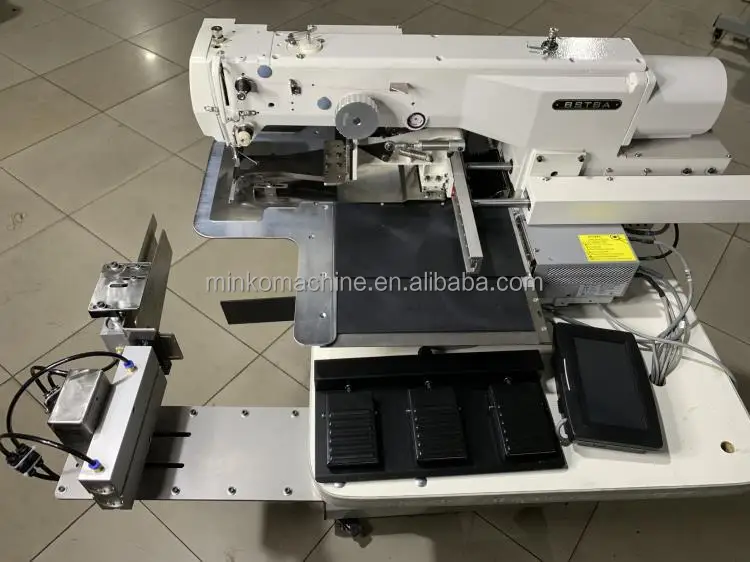 Industrial Automatic Blinds Sewing Machine For Curtain Pleating Fabric