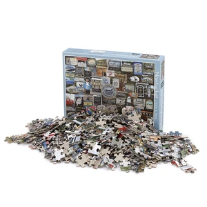 Custom Luxury Car Bear Jigsaw Puzzle 500-Piece Paper Puzzle for Adults and Children in the Genre of Jigsaw Puzzles