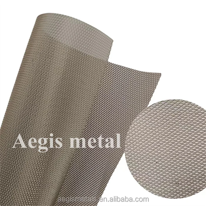 Expanded Metal Raney Nickel Wire Mesh Catalyst Electrolyzer Nickel Cathode With Palladium Coating