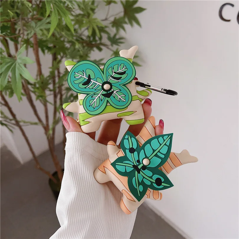 Cute Legend of Zelda Silicone Earphone Case Sling Koroks