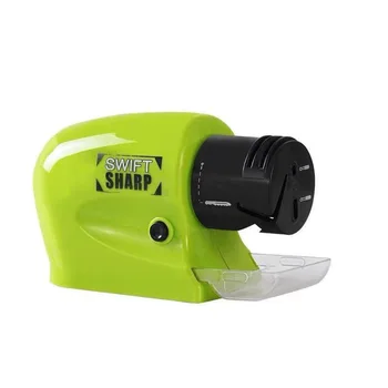 SN18 Electric Swift Sharp Kitchen Motorized Knife Scissors Blade Grinder Professional Knife Sharpener