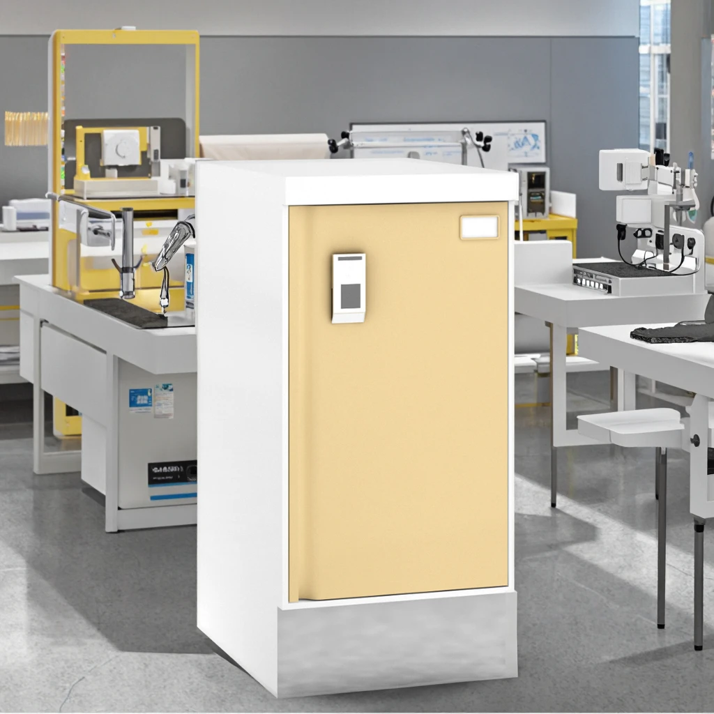 Regulated Hospital Pharmaceutical Vault Cabinet Dual Authentication Compliance Logging Metal Construction for Medication School 5