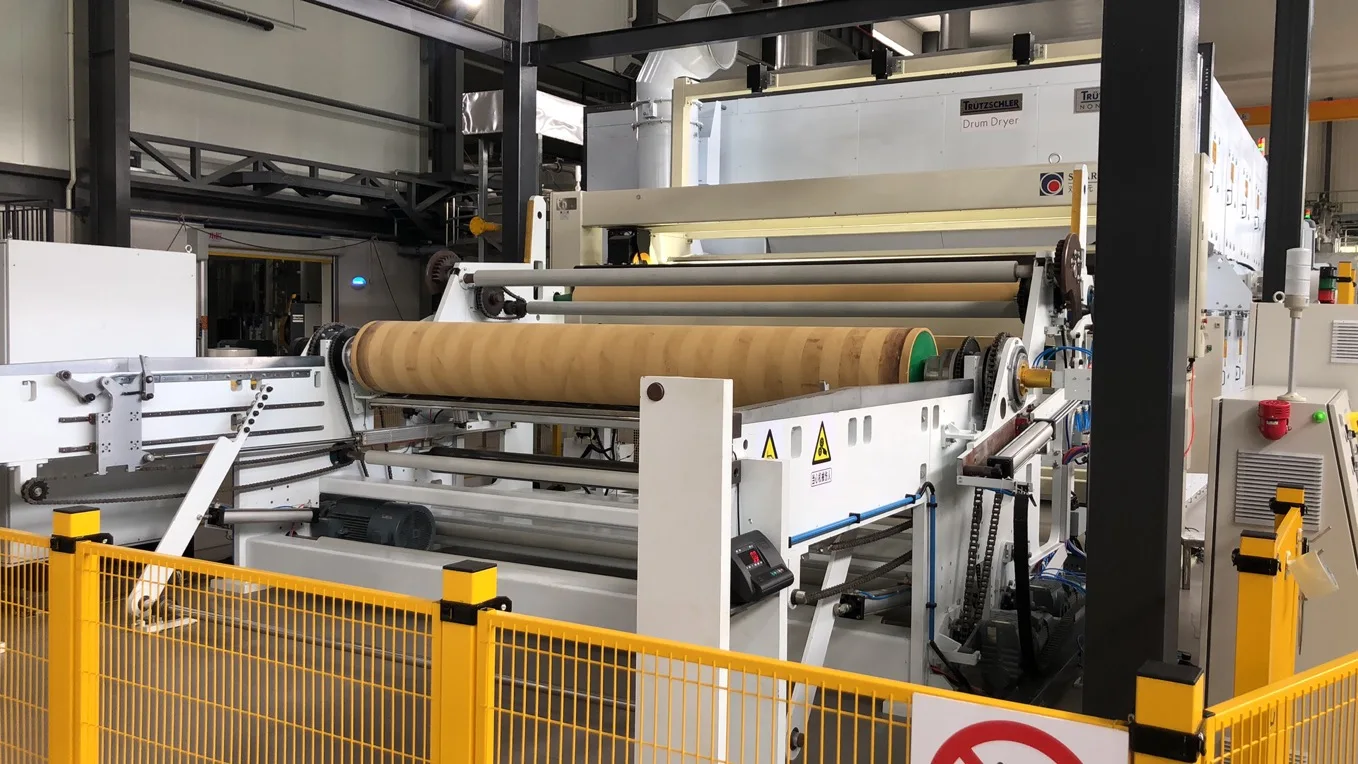 Машина для обмотки ткани с автоматической катушкой трансформатора для выравнивания краев