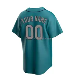 Wholesale Best Quality Stitched Custom Your Name Number Logo Patch Mariners  Team Style Embroidered City Connect American Baseball Jersey From  m.