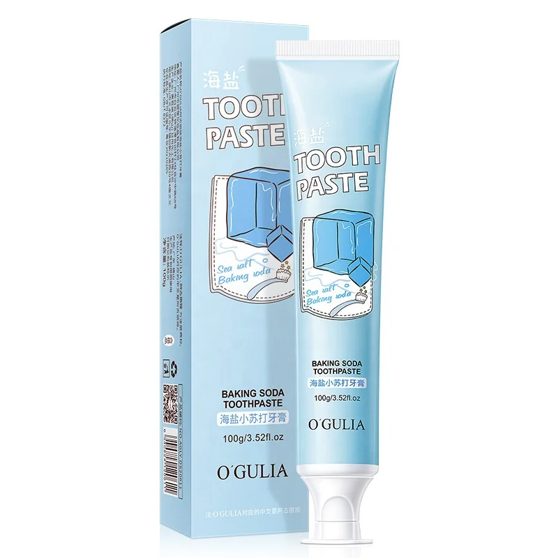 OEM ODM отбеливающая зубная паста персик белый чай морская соль уход за полостью рта Зубы натуральная Органическая Зубная Паста