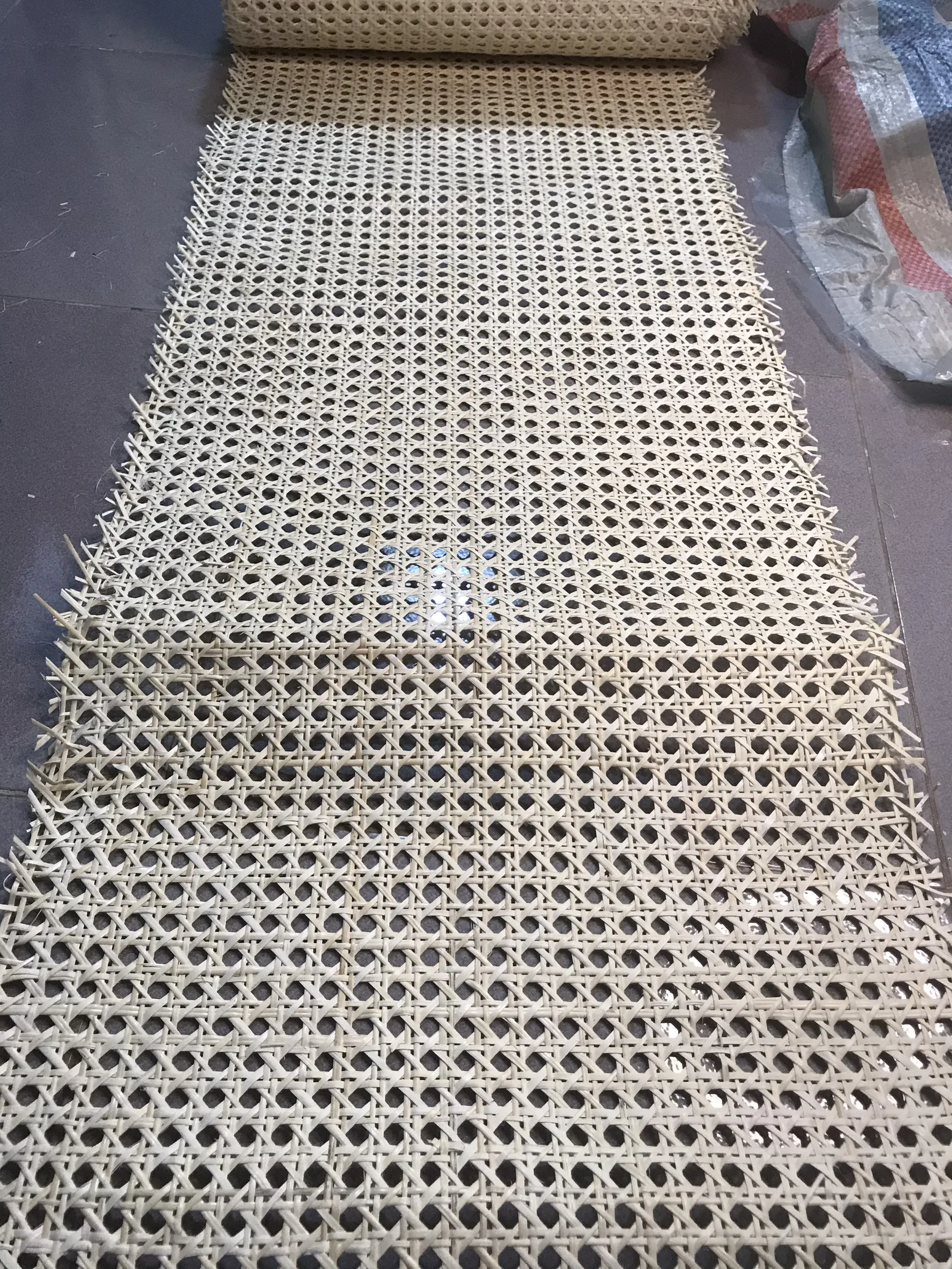 Natural Bleached Rattan Roll Rattan Cane bing High Quality Best