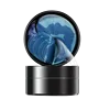 Natural organic dark blue,