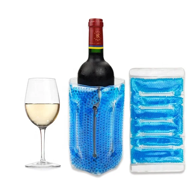 Wine Chiller Sleeve and Reusable Wine