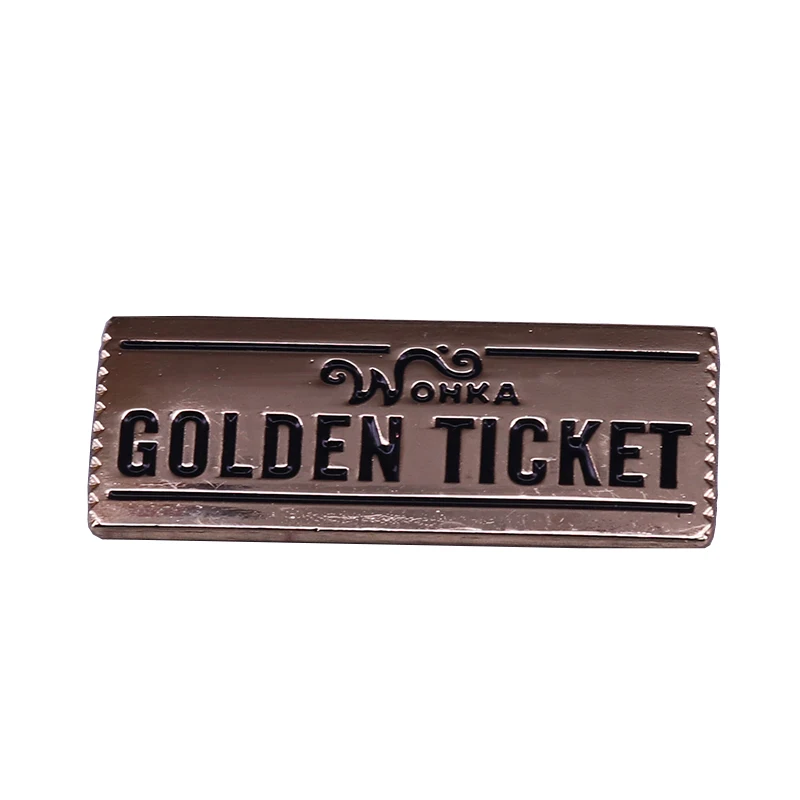 Golden Ticket PinRoald DahlCharlie and the Chocolate FactoryWilly Wonka 