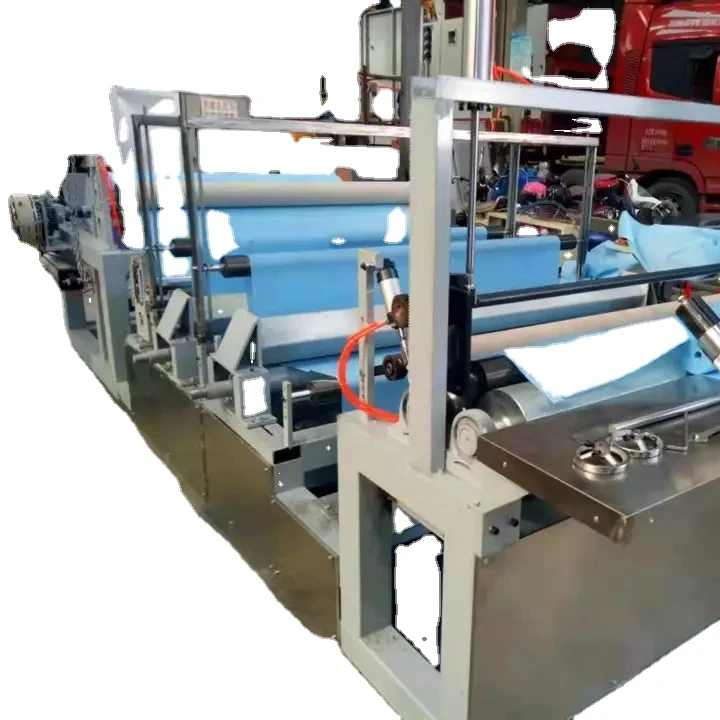 Full Automatic Non Woven Bed Sheet Roll Making Machine Bed Cover Making