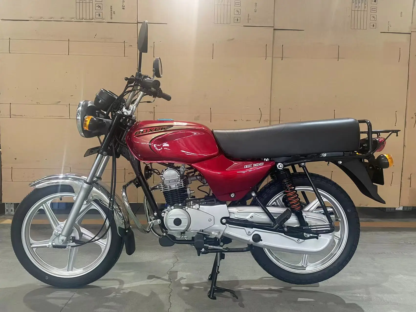 Mini Chopper Motorcycle Factory Boxer Motorcycle 100 Cc Cheap Air Cooled Curiser Motorcycles CB Engine Gasoline Electric