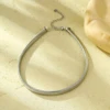 NMSN-A138-4 collier en argent