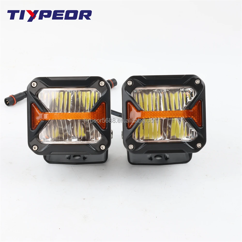 product tiypeor high power super bright spotlight auxiliary headlight cnc aluminum fog lights for motorcycle off road driving led lamp-6