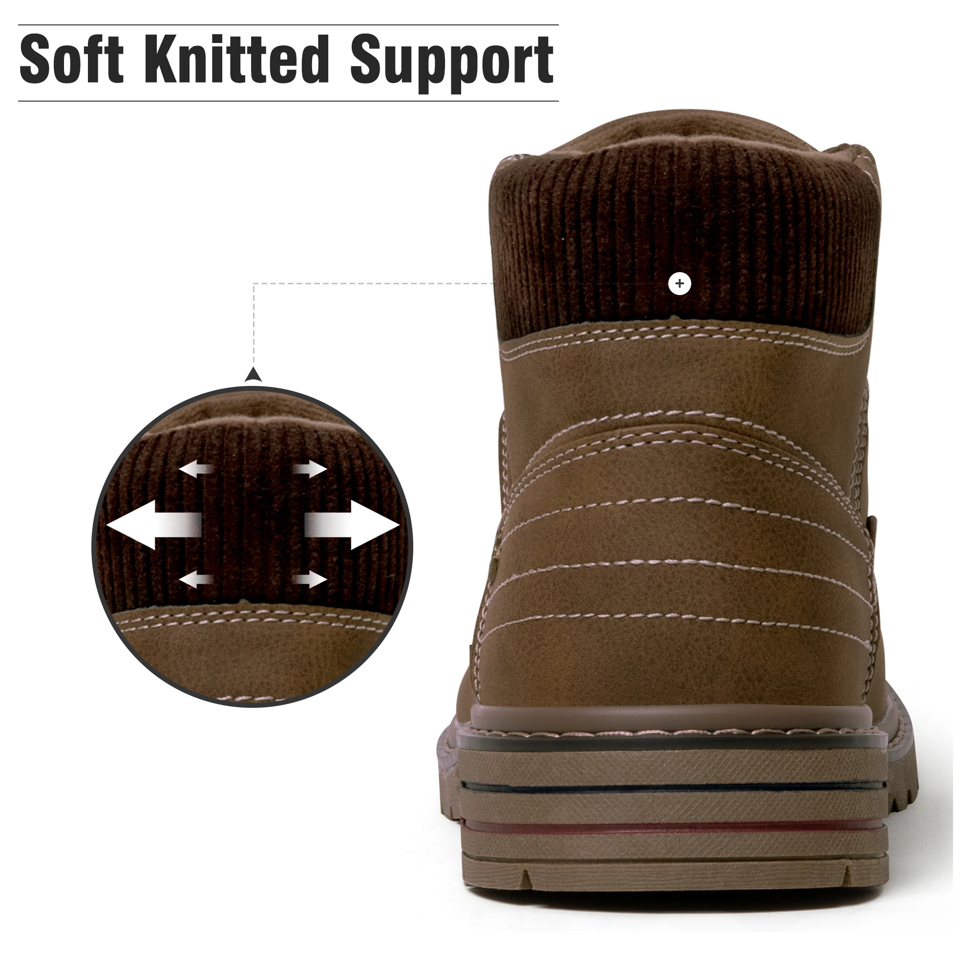 Высококачественная Водонепроницаемая зимняя Уличная Повседневная Теплая обувь, походная мужская обувь