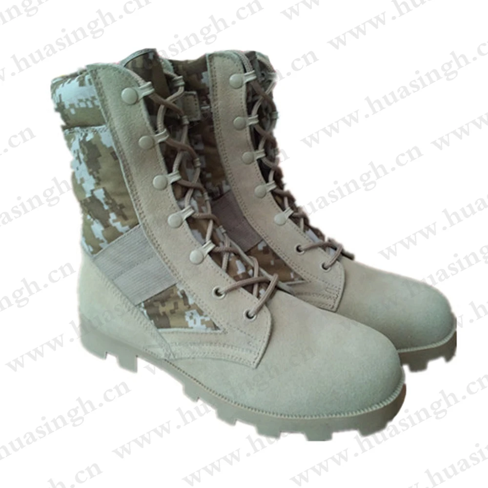 TX,Qatar market popular Altama suede+camouflage style jungle combat boots troops breathable guerrilla warfare military boots HSM