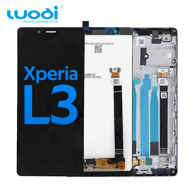 For Sony Xperia L3 I3312 I4312 I4332 I3322 LCD Display Touch Screen Assembly Replacement for Sony L3 Lcd with Frame