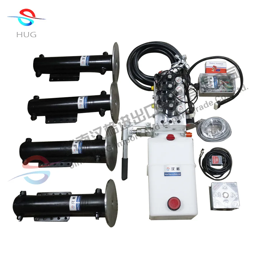 Auto Leveling System with 4 Hydraulic Legs for RV Car