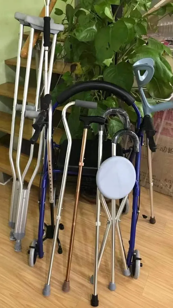 Brother Medical 2023 Folding Crutch Stool Arm Crutch Shanghai Buy
