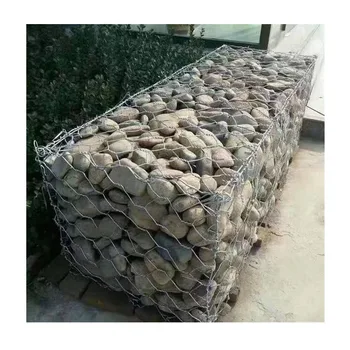 Galvanized Gabion Box Price Stone Cage For Retaining Wall Gabion Basket Supplier Galfan Gabion Mesh Manufacturer Cheap Factory