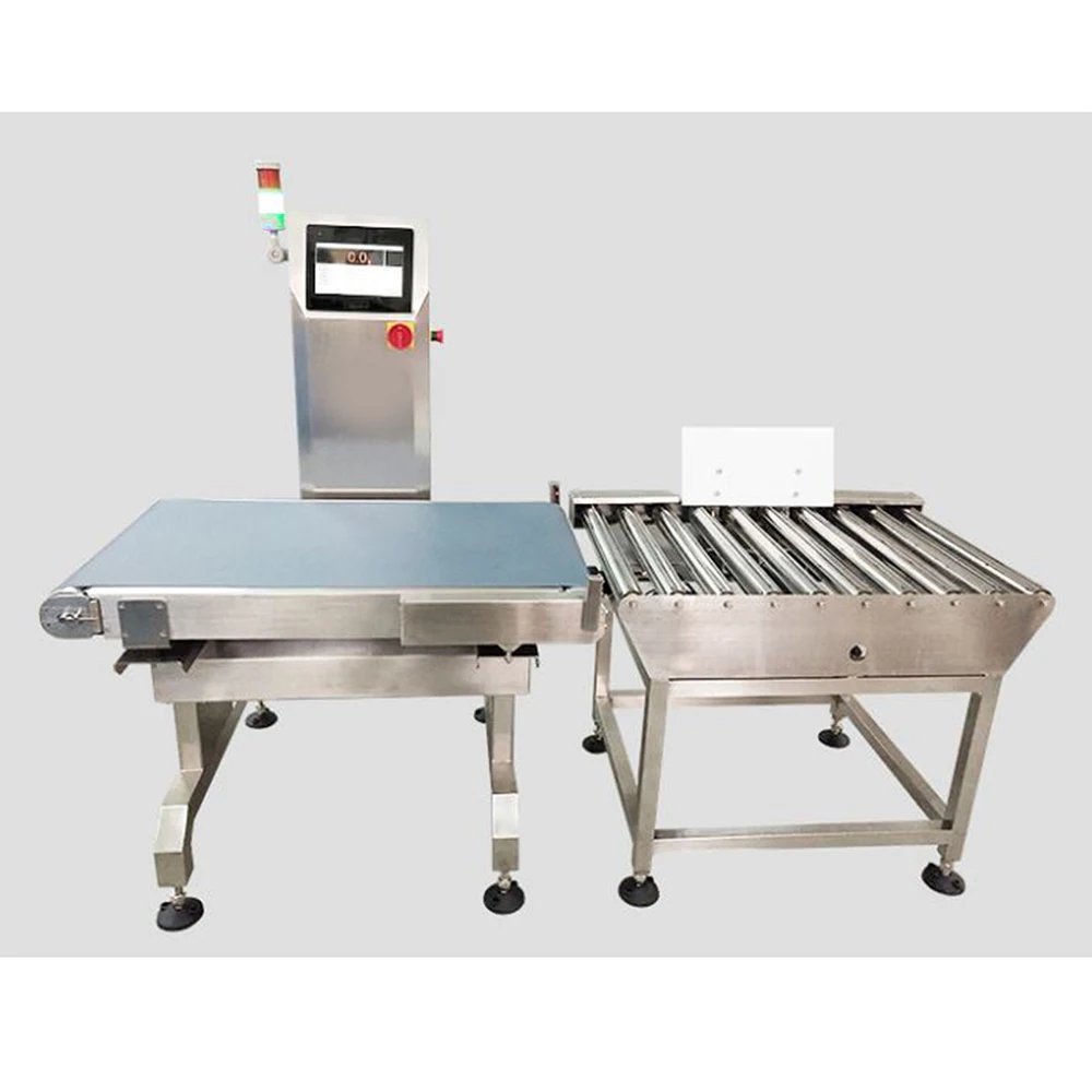 Stainless Steel Bagging Weighing Machine OEM Customizable Checkweigher with Mother Board Food Weigh Scale