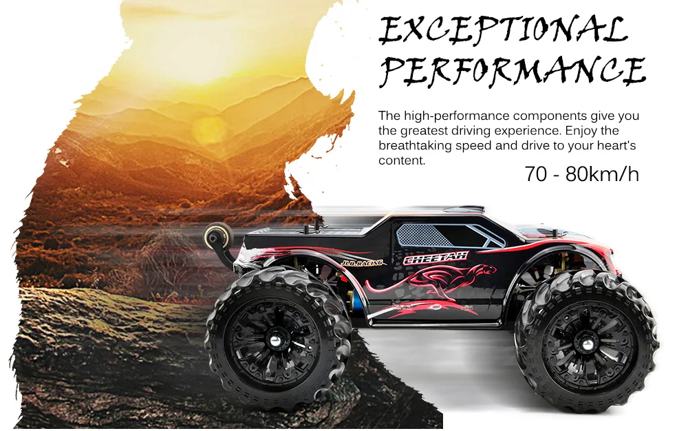 HOSHI JLB 2.4G Brushless Racing Car - High Speed & Durability