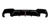 Double sided dual output with light Gloss Black