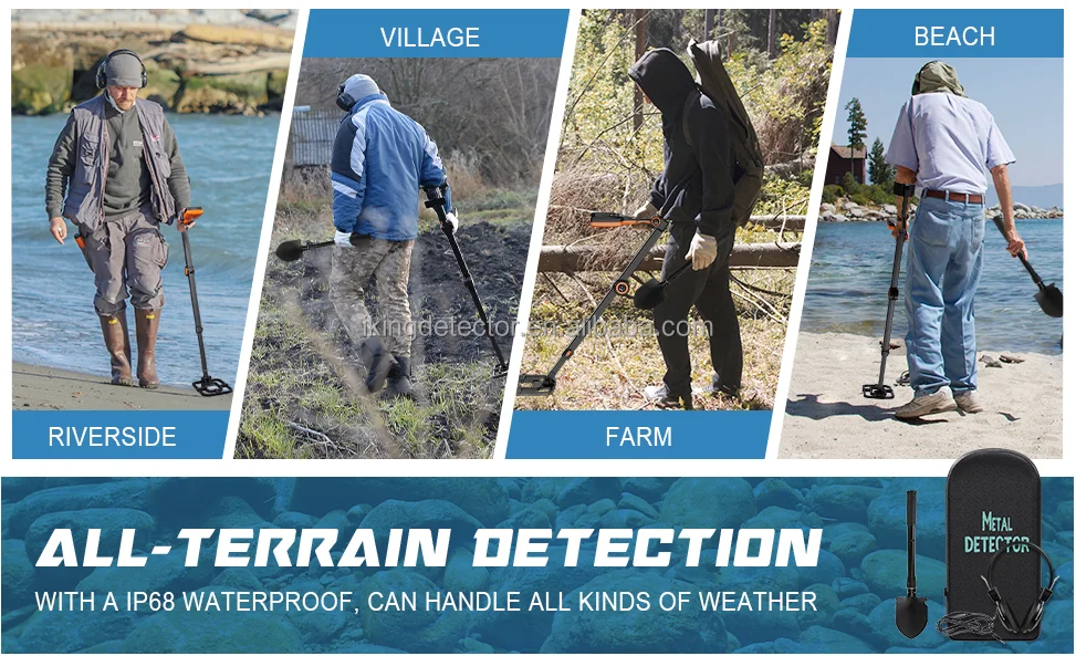 Tianxun Foldable Underground Metal Detector Tx640 Industrial Metal