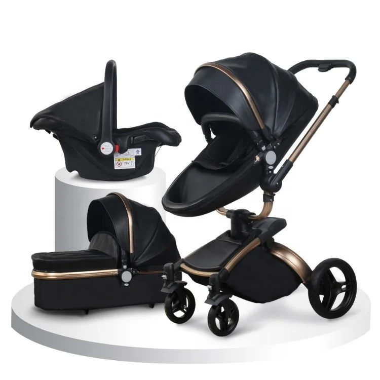Four-Wheel Shock Absorption Reversible High View Carry Baby